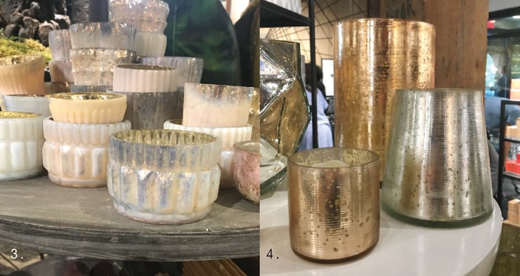 Metallic Glass at West Elm, Brooklyn, NY