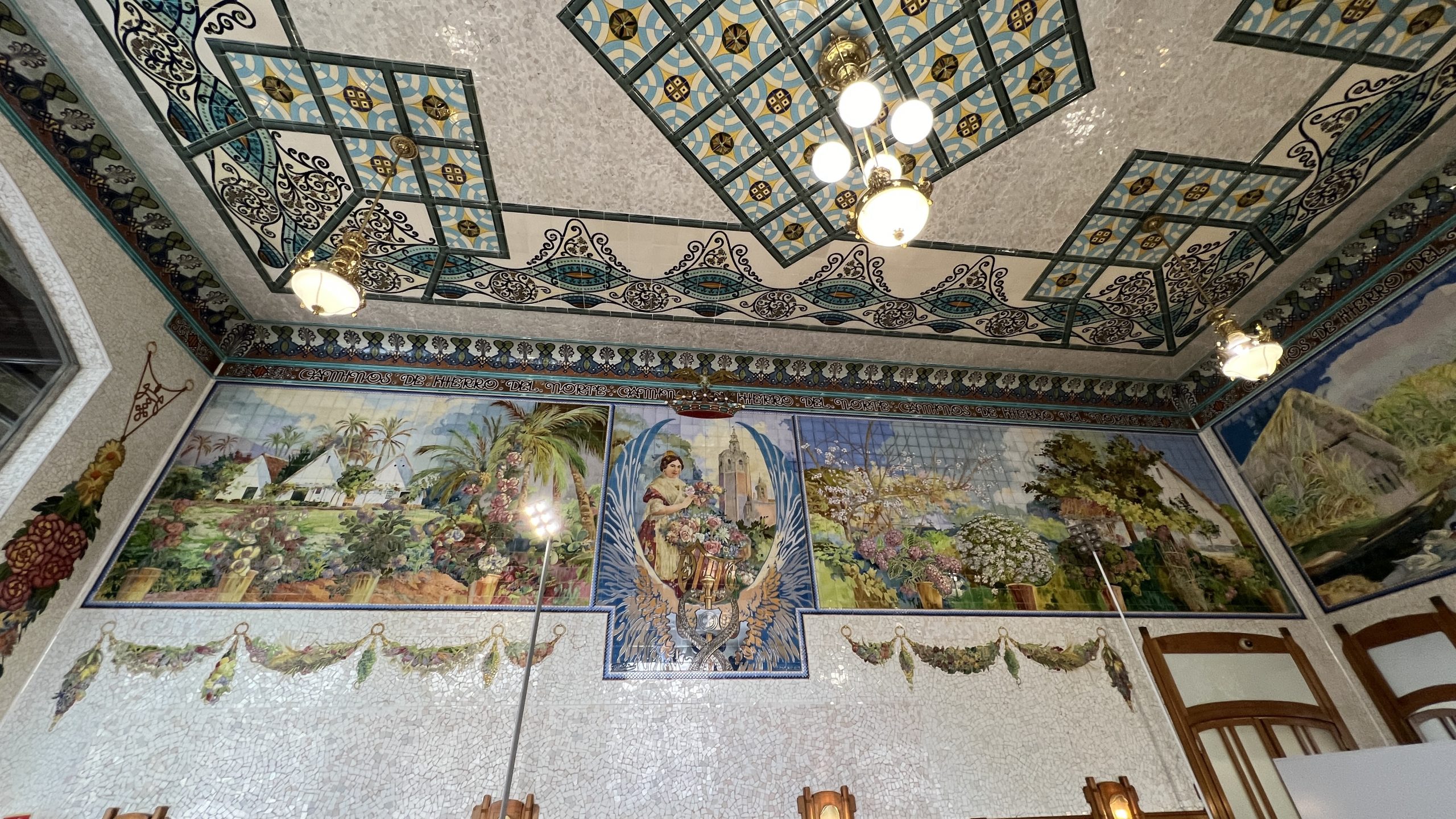 Train Station Office Ceramics Ceiling